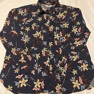 Columbia Women’s Silver Ridge Utility Patterned “Nocturnal Tiger Lillies” SizeXL